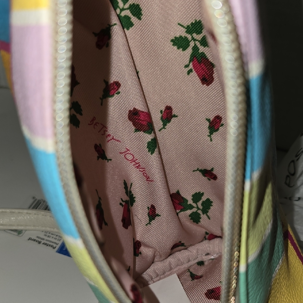 Betsey Johnson Smartie Pants Candy Roll Crossbody Bag - Picture 10 of 11